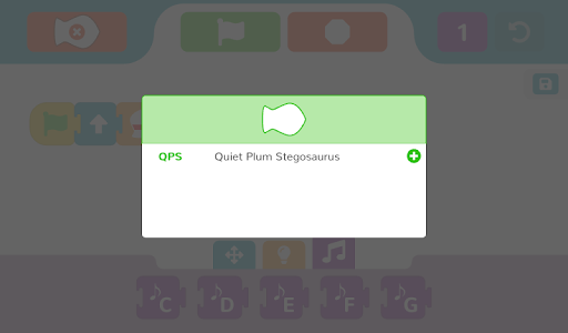 Android application FinchBlox screenshort