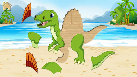 Dino Puzzle Game - Free Online Dinosaur Games for Kids