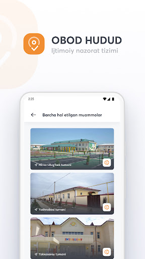 Android application Obod hudud screenshort