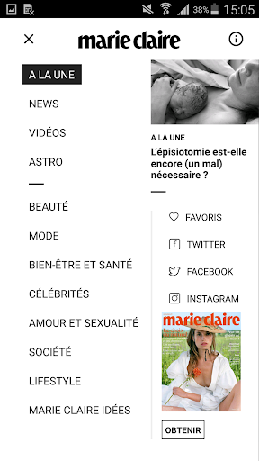Marie Claire Screen 2