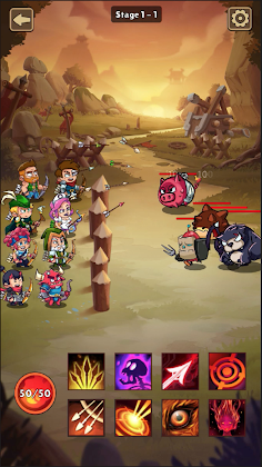 Merge Battle: Idle Defense - Screenshot 1