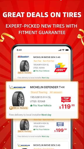 FixGo:Buy Tires As Billionaire Screen 2