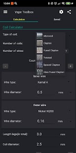 Vape Toolbox PRO Screenshot