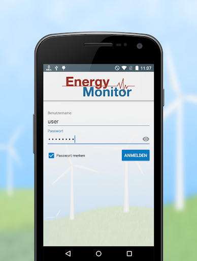 Android application Energy Monitor screenshort