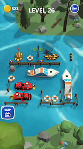 Boat Puzzle - 3D parking game
