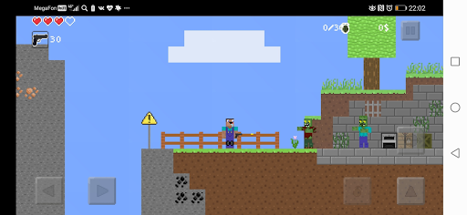 Android application Noob vs zombie 2: Shooting Gam screenshort