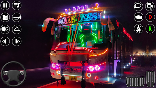 Jeux de bus: City Coach Bus