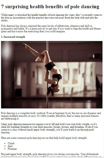 How to Do Pole Dancing Screen 3