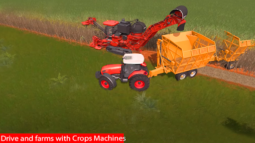 Real Virtual Tractor Hard Farming Simulator 2021