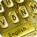 Golden Drops Keyboard icon