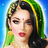 Indian Fashion Star Makeup And Dressup icon
