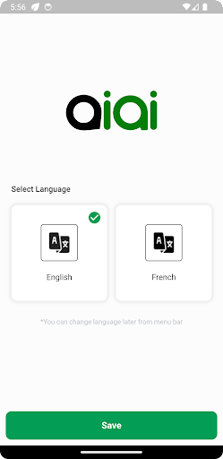 Android application aiai e-Commerce & Livraison screenshort