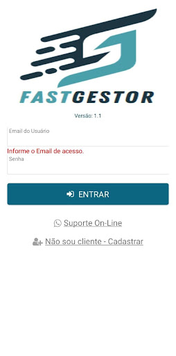 Android application FastGestor screenshort