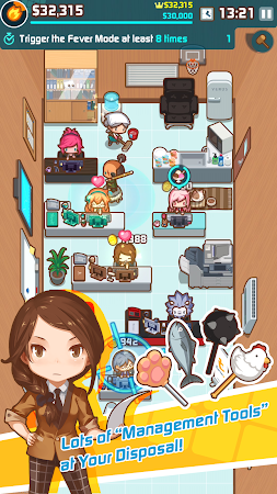 Game screenshot OH! My Office - Boss Sim Game hack