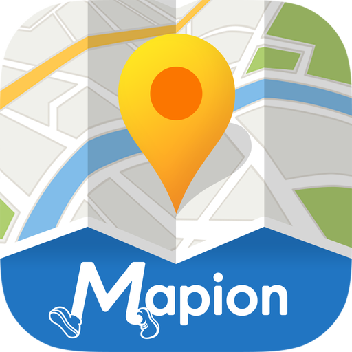 地図マピオン - 距離計測、海抜表示、マップコード表示も便利  Icon