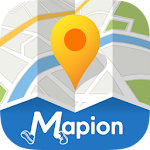 Cover Image of 下载 地図マピオン - 距離計測、海抜表示、マップコード表示も便利 5.0.14 APK