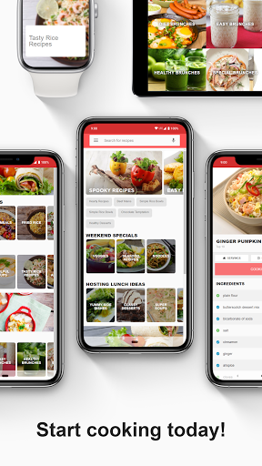 Lunch recipes app Screen 3