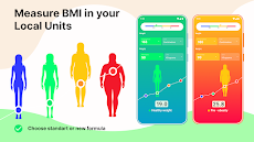 BMI Calculator Body Mass Indexのおすすめ画像2