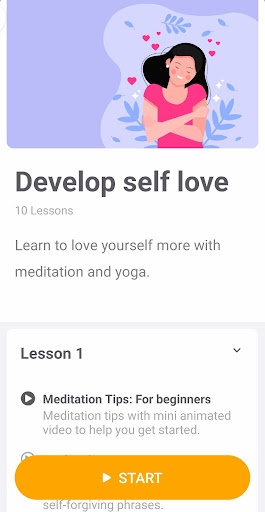 Screenshot of Mindfulness Coach: Relax, Calm