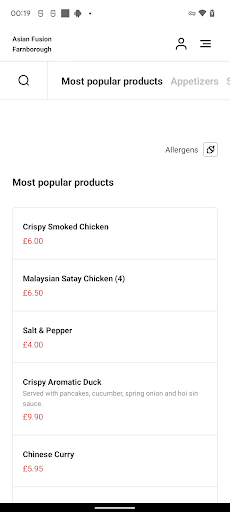 Asian Fusion Farnborough Screen 3