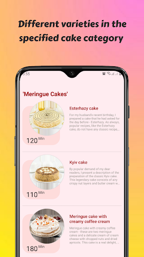 Cake Recipe Screen 3