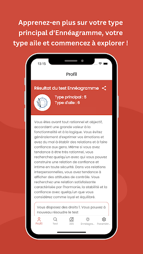 Aperçu de l'application