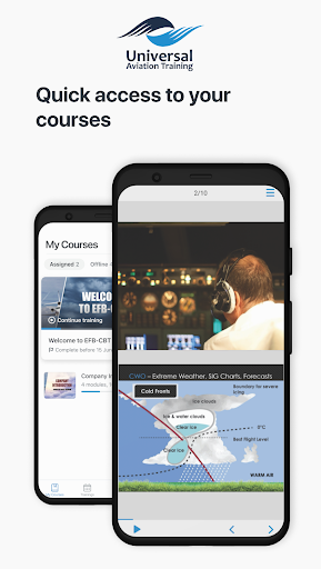 Android application UAT eLearning screenshort