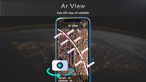 Satellite Finder Lite(AR View) Screenshot 4 - AppWisp.com