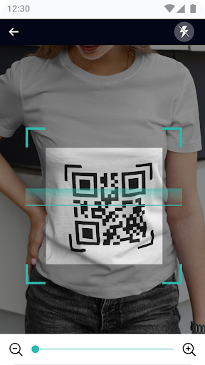 Android application QR & Barcode Scanner Launcher screenshort