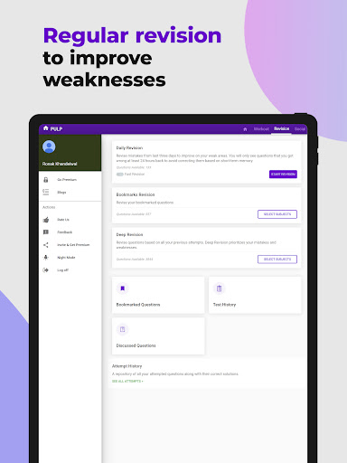 Screenshot of PULP NEET MDS NExT Prep App