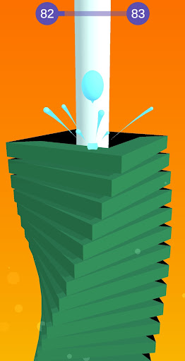 Android application Crushing Ball: 3D Stack Smash screenshort