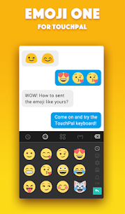 Emoji One TouchPal Plugin For PC installation