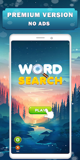 Android application Word Search Game: Offline screenshort