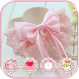 Pink Lace Ribbon Theme icon