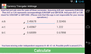forex arbitrage calculul