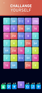 2048 Merge Blocks Puzzle