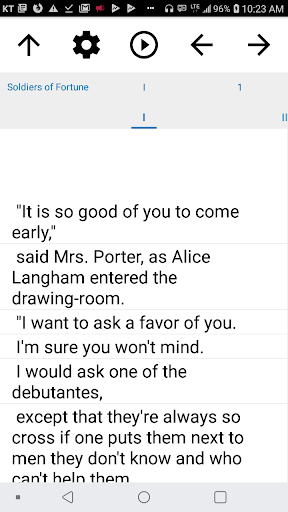 Book, Soldiers of Fortune Screen 2