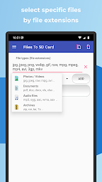 Files To SD Card - Make space