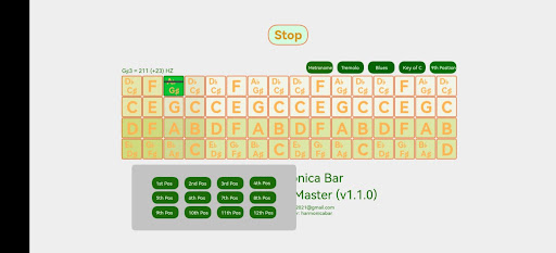 HarmonicaBar Screen 3