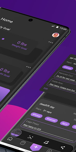 Gym weight tracker- Fit Logger Screen 2