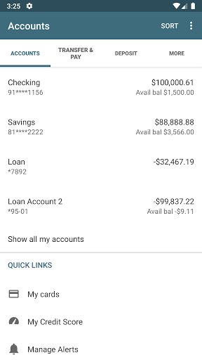 Granite State Credit Union Screen 3