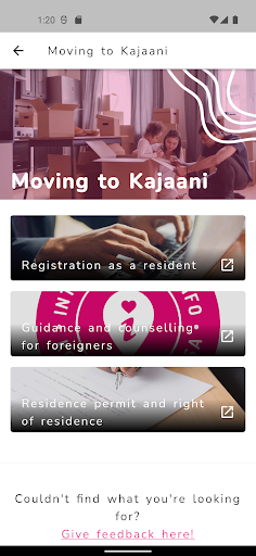 International Info Kajaani Screen 2