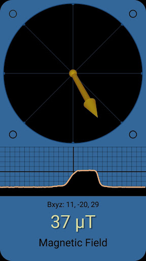 Magnetometer 3D Screen 3