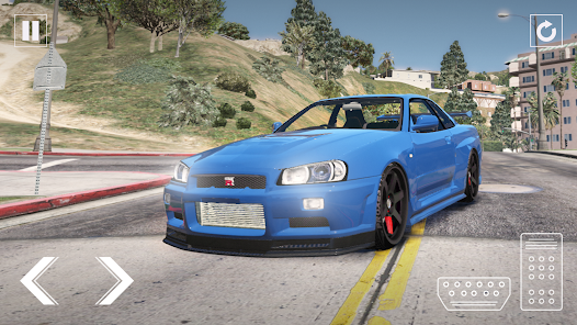 Simulator Driving Skyline R34 4.0 APK + Мод (Unlimited money) за Android