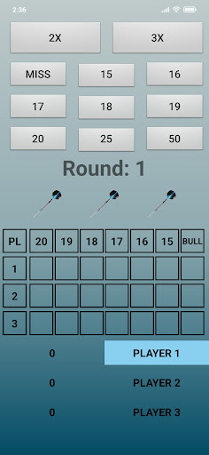 Darts Scoring System