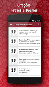 Screenshot 2 Citações, Frases e Poemas android