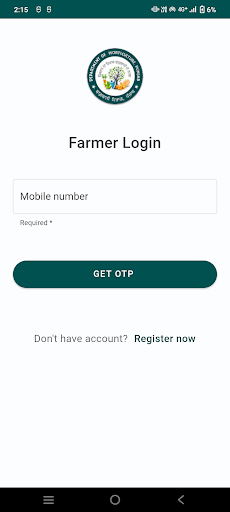 Android application Kisan-e-Bagbani screenshort