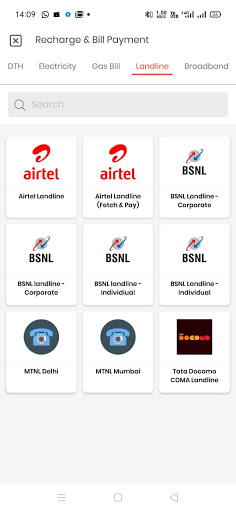 Android application Tit business screenshort