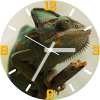 Reptiles Clock Live Wallpapers
