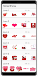 screenshot of WASticker - Love Stickers